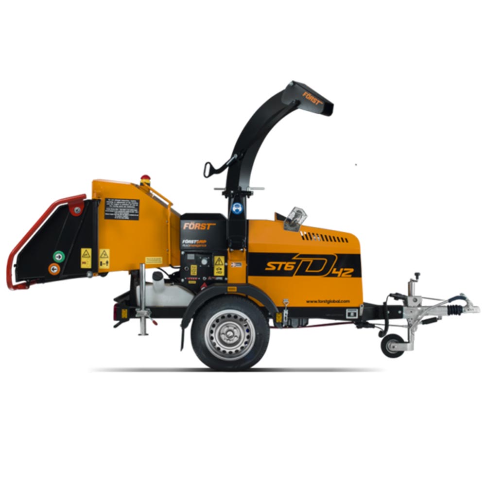 Forst ST6D 42hp Trailed Chipper