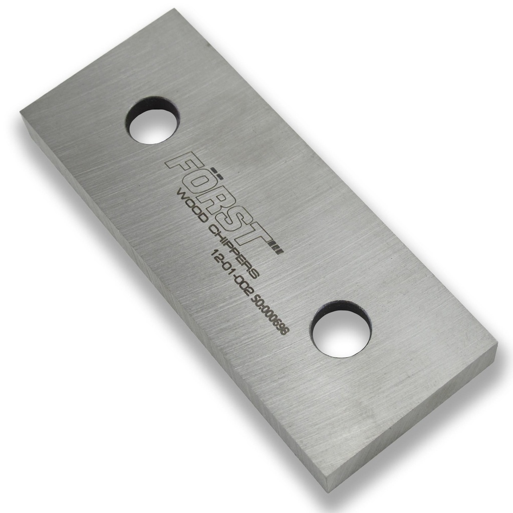 Forst 6" Two Holed Side Anvil Blade ST6, TR6, ST8 &amp;TR8 Chipper (SCREW 12-12-505)