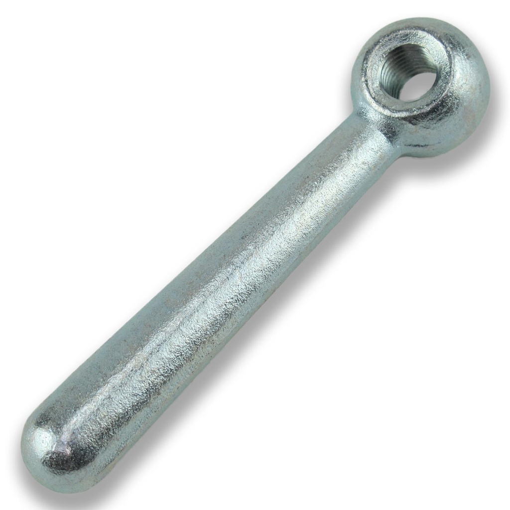 Forst Female Silver Handle Chute Adjustment M12 For ST6, ST8, TR8, TR6, XR8 Först Wood Chippers