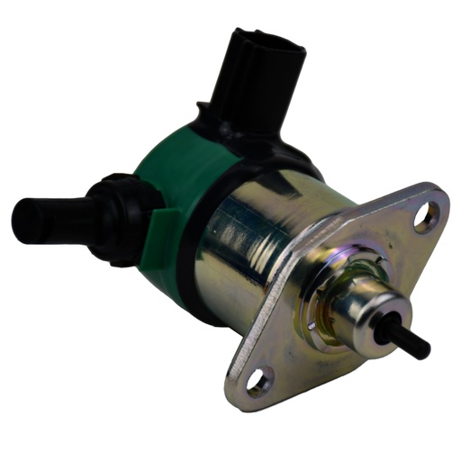 Kubota Fuel Stop Solenoid - 3pin (short body) 17454-60010
