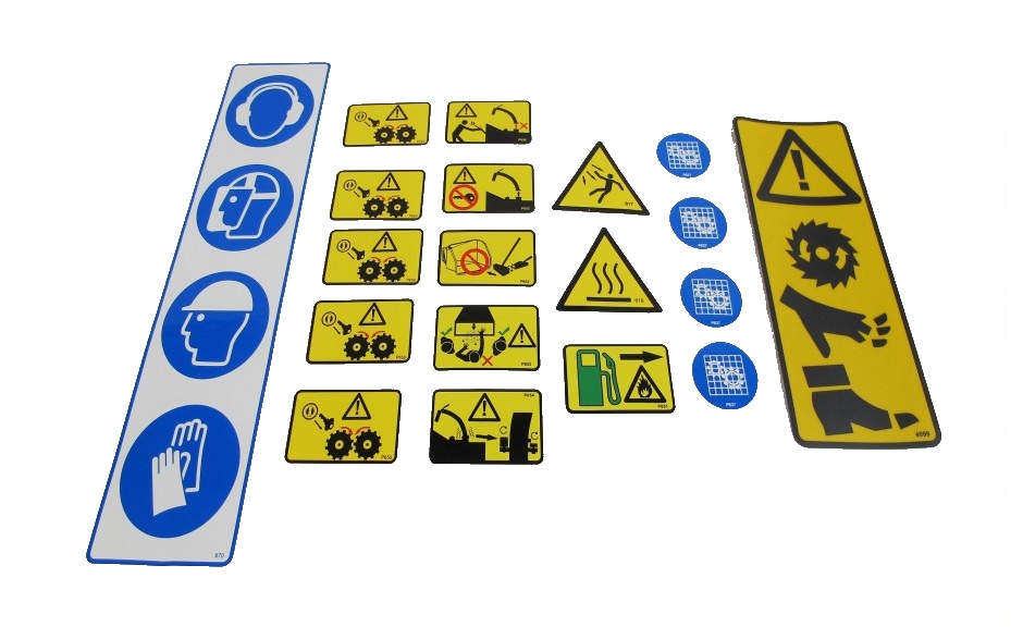 Decal Set Petrol - General Safety