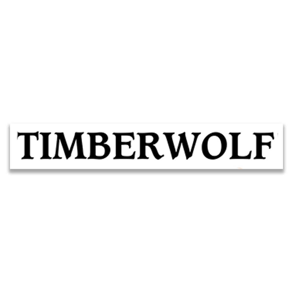 Decal / Sticker "TIMBERWOLF"