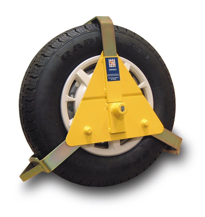Stronghold 10-14&quot;  Wheel clamp.