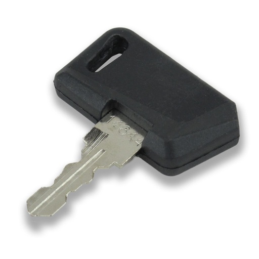 [FR-16906] Forst Ignition Key (sold in singles) Short Key With Black Plastic Handle (X5264 = 16906)