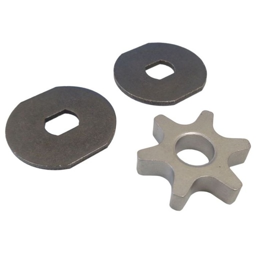 [SL-0000 640 2002] Chain sprocket 3/8"P 6 teeth