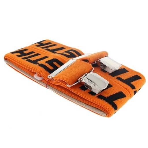 [SL-0000 884 1510] Orange braces metal clips 110cm