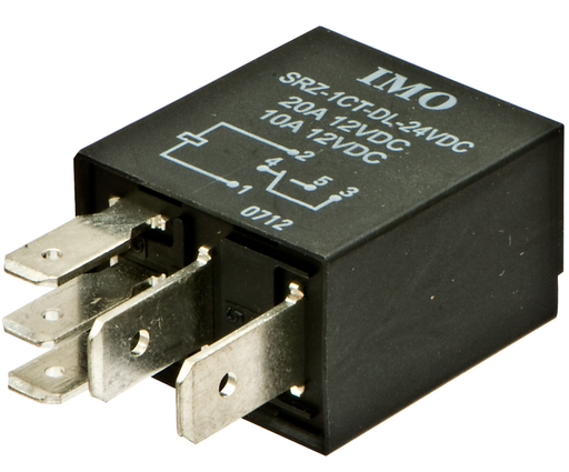 [C161-0123] Timberwolf TW160 5 Pin Micro Relay (Without Suppression Diode)